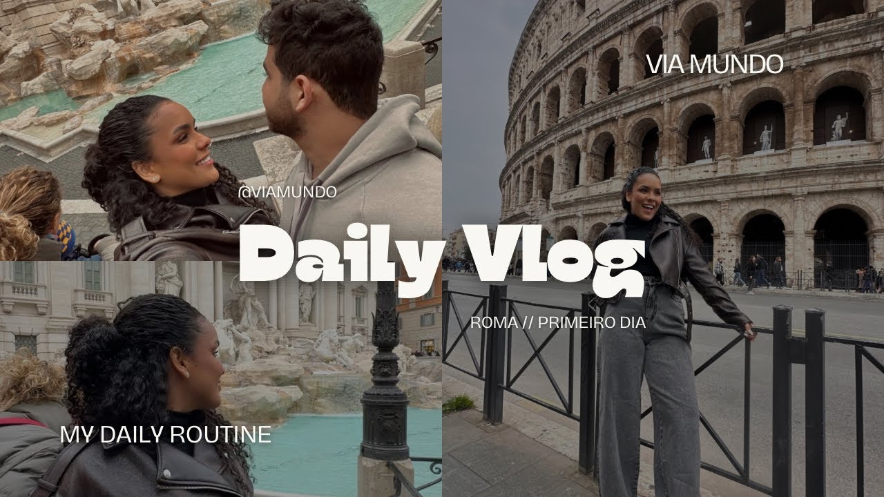 Primeiro dia em Roma 🇮🇹 | Primeiras impressões, cultura, história e muita comida