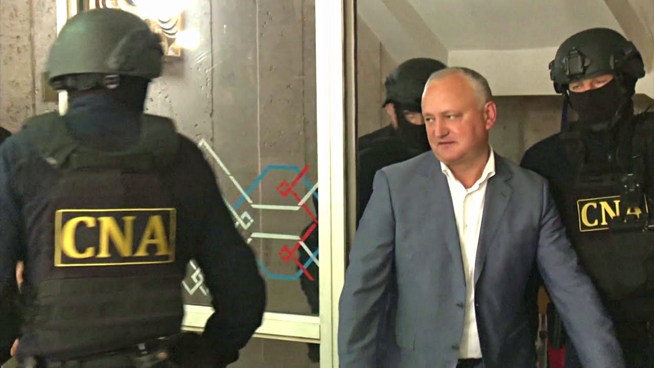 Экс-президента Молдовы Игоря Додона арестовали на 30 суток