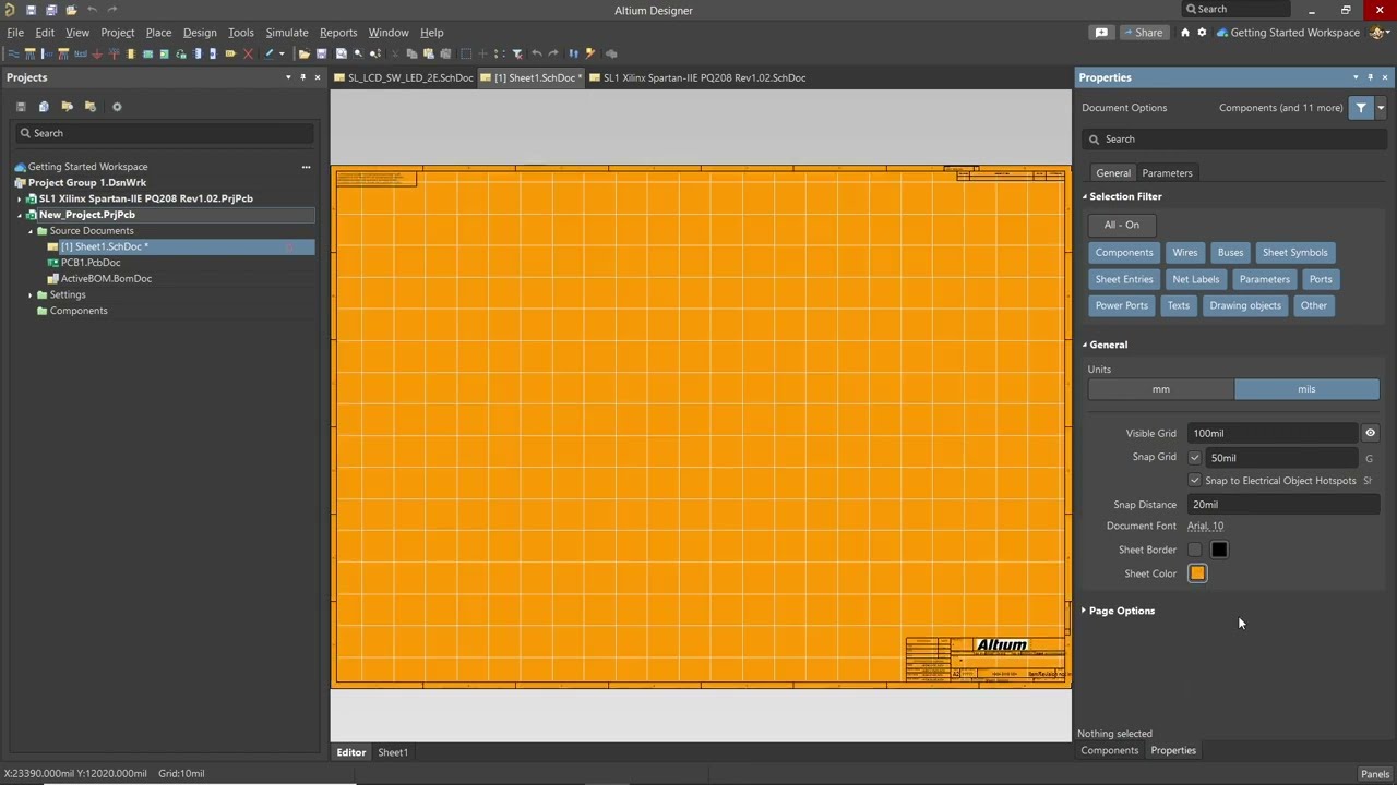 Getting Started in Altium Designer and Altium 365 - Part 3 - Schematic Design