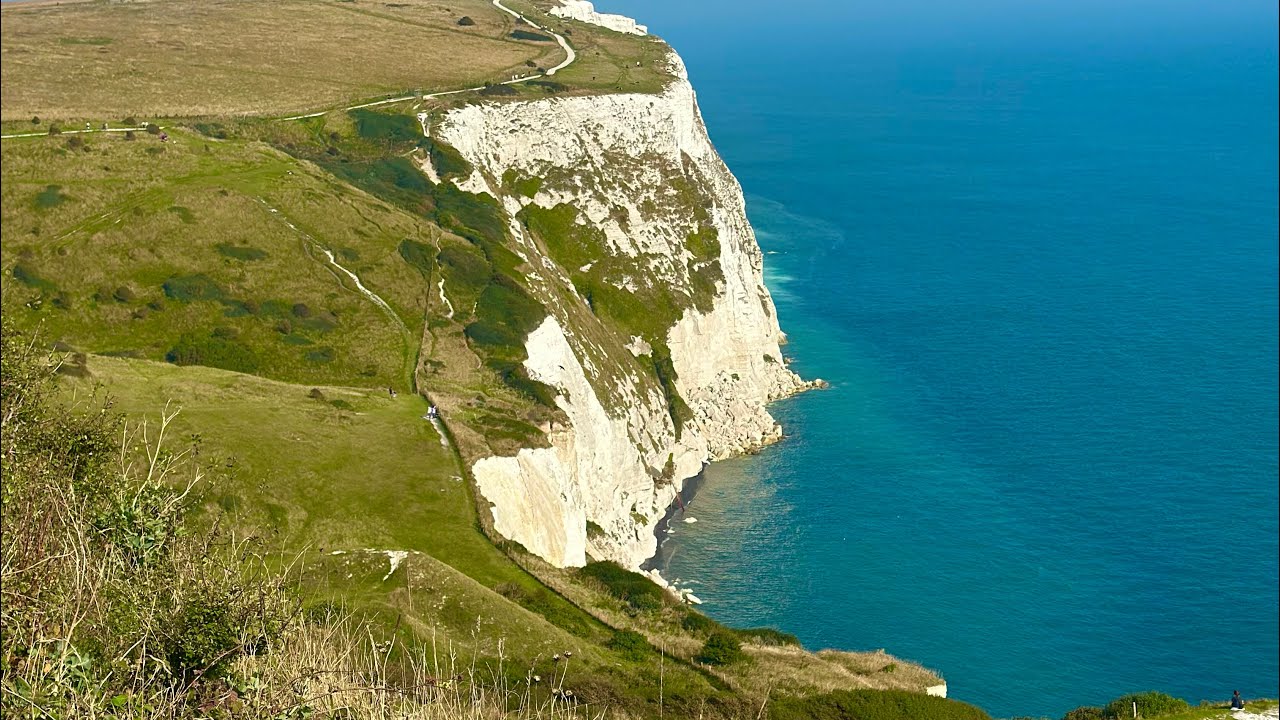 White Cliffs of Dover, Cliff in England #travel #england #nature