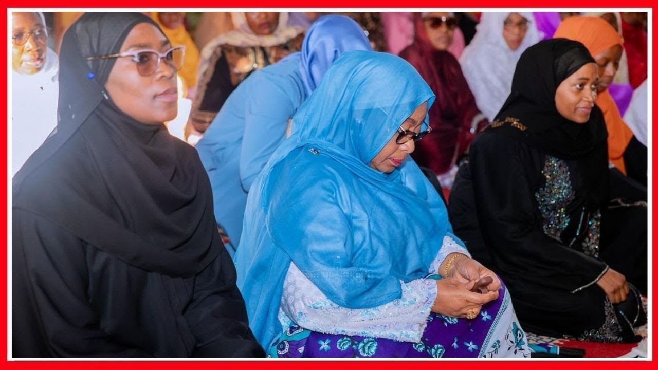 VIDEO: RAIS SAMIA ALIVYOWASILI MSIKITINI na WALINZI WAKE KUSWALI IBADA ya EID EL FITRI...