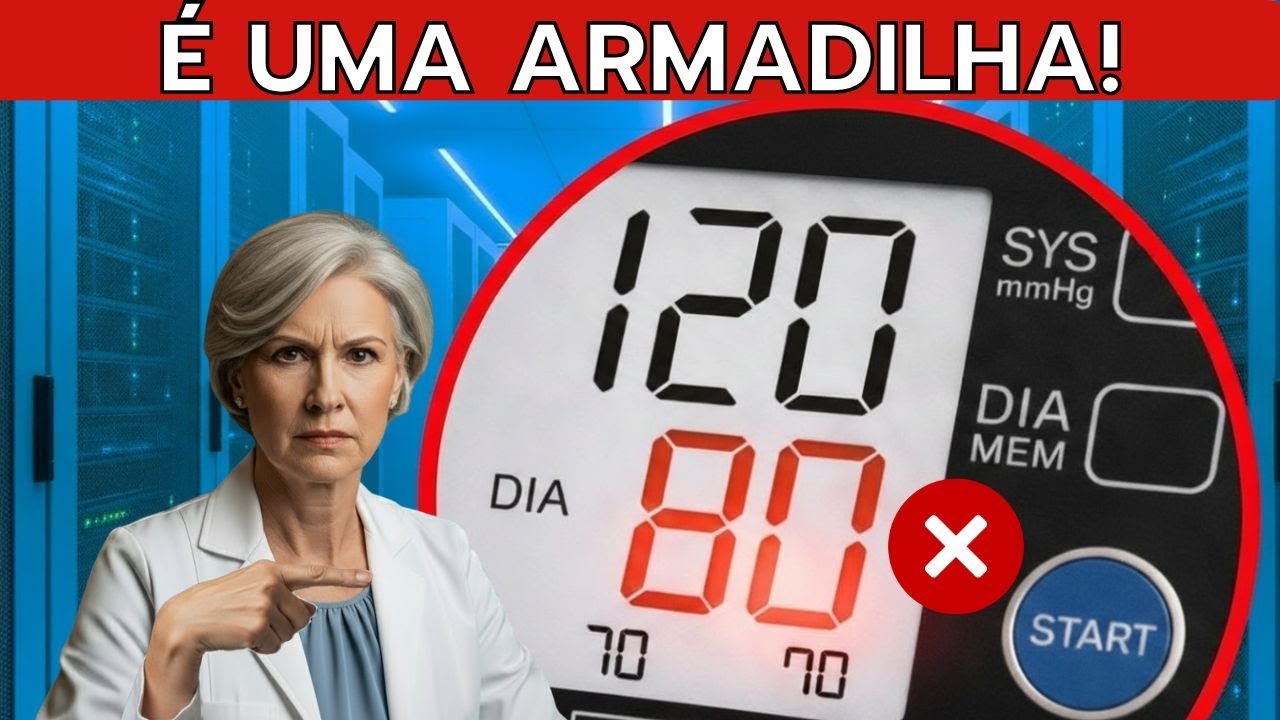 🚨ALERTA MÉDICO para Idosos Qual a melhor PRESSÃO ARTERIAL para viver mais (Saiba a VERDADE!)