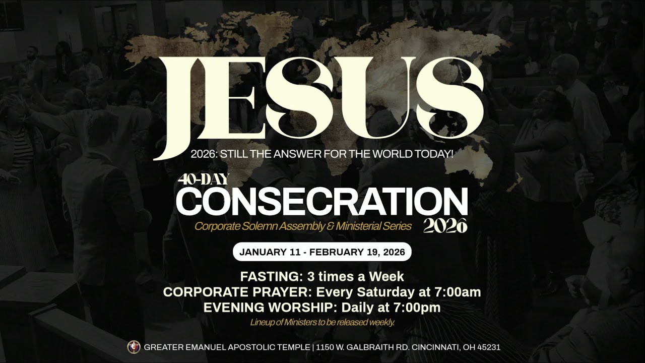 GEAT Consecration Service- 02/11/26