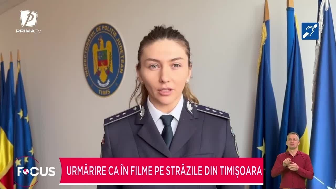 Urmărire ca-n filme pe străzile din Timișoara
