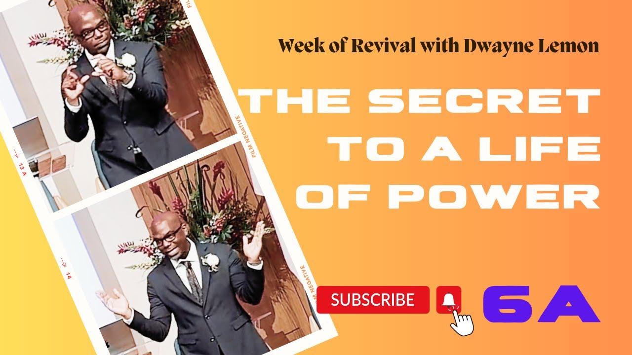 The Secret to a Life of Power | Day 6, Part 1 | Week of Revival