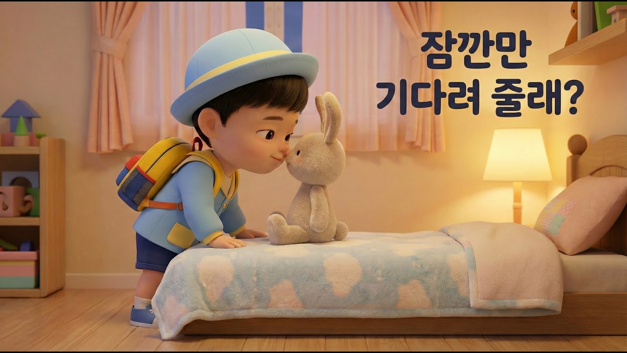 꼬미야 잠깐만 기다려줄래?#유아동화 #잠자리동화 #수면동화 #애착인형 #분리불안#감정코칭 #기다림연습 #상상놀이 #육아 #아기동화#키즈콘텐츠 #쇼츠 #유튜브쇼츠