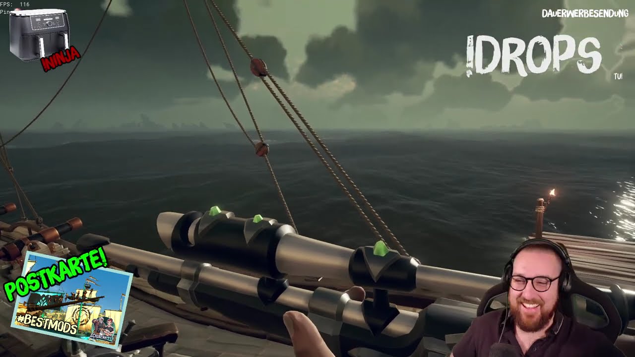 ⚓⛵ 🍬DROPSE 🍬 GuMo-Stream mit Postkarte in Safransauce OLE!