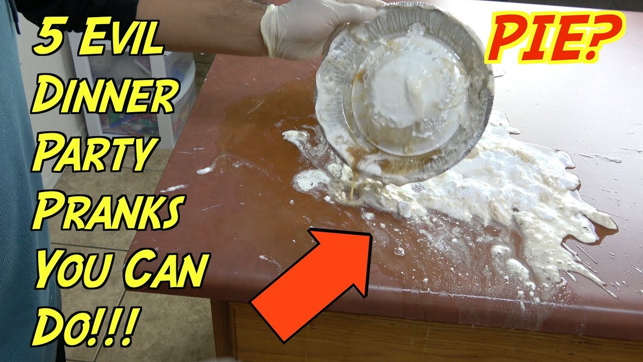 5 Dinner Party Pranks You Can Pull Off On Family and Friends- HOW TO PRANK (Thanksgiving Pranks)
