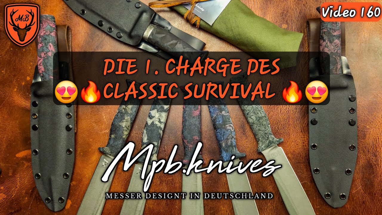 Custom Serienmessern Classic Survival FX-Knives Edition Design by mpb.knives #customknives #survival