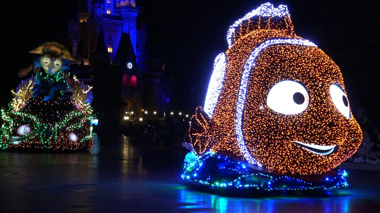 【4K】2016年12月17日 TDL 東京ディズニーランド･エレクトリカルパレード･ドリームライツ（クリスマスバージョン）