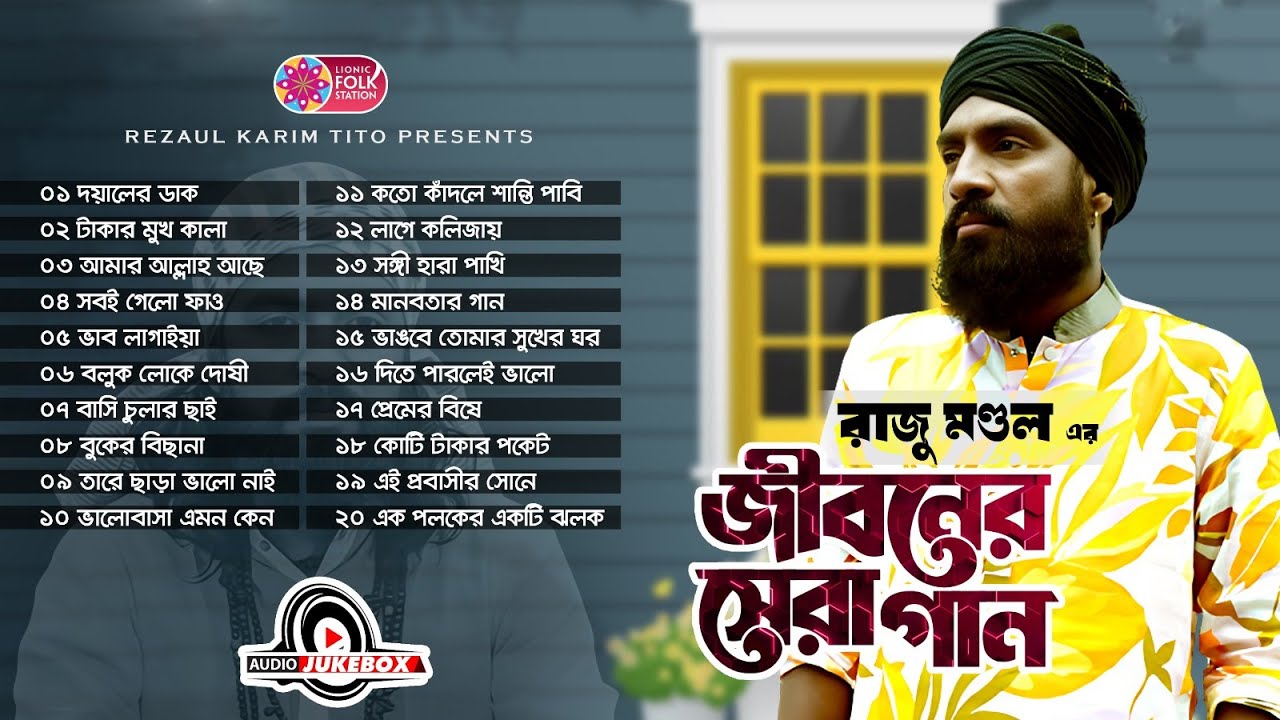 রাজু মন্ডলের জীবনের সেরা গান | Raju Mondoler Jiboner Sera Gan | Raju Mondol | Audio Album | Lionic