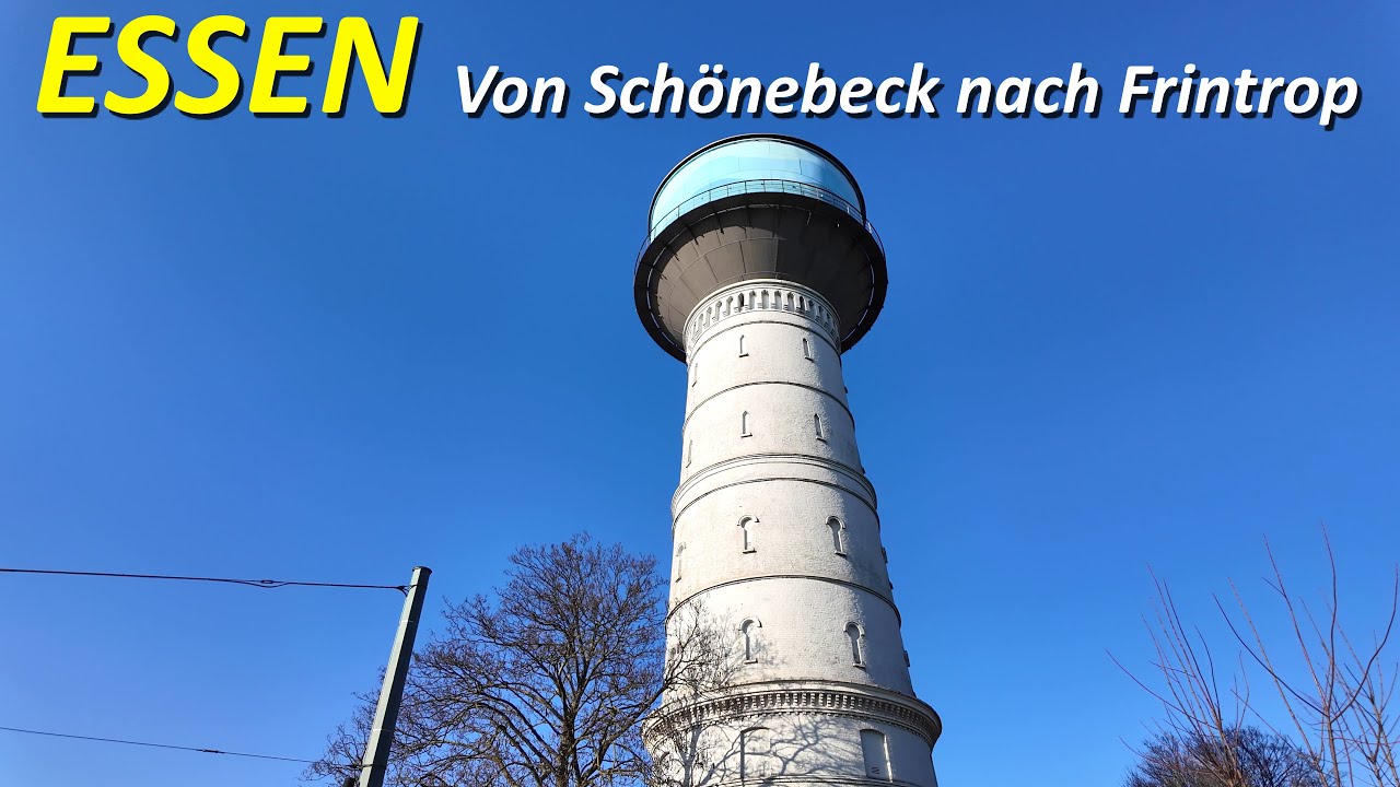 Stadt Essen walking 4K | Von Schönebeck nach Frintrop Winter 2024/25