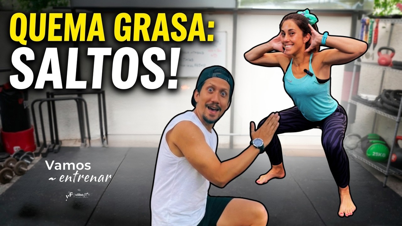 Rutina HIIT de 20 Minutos - Saltos para Fat Burn Total