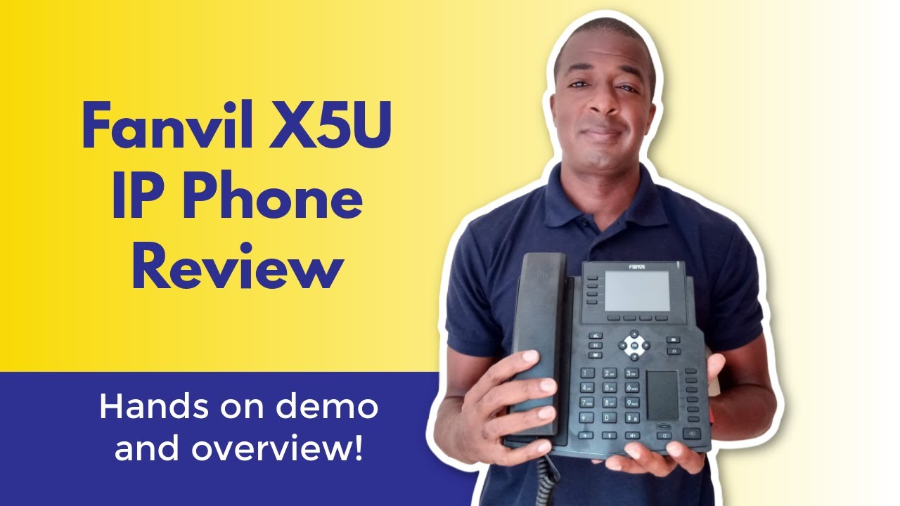 Fanvil X5U IP Phone Review - 16 Line VOIP Phone