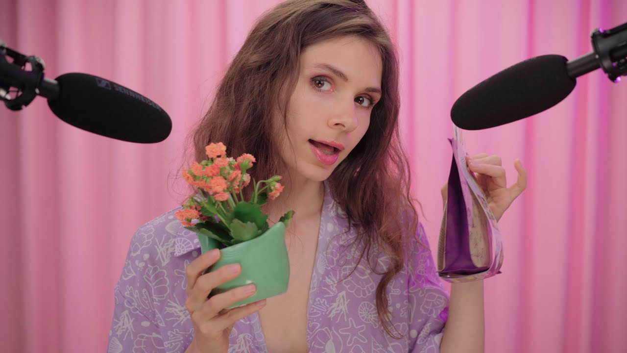 ASMR - Flowers Shopping Roleplay🌸 (whispers, soft spoken, tapping)