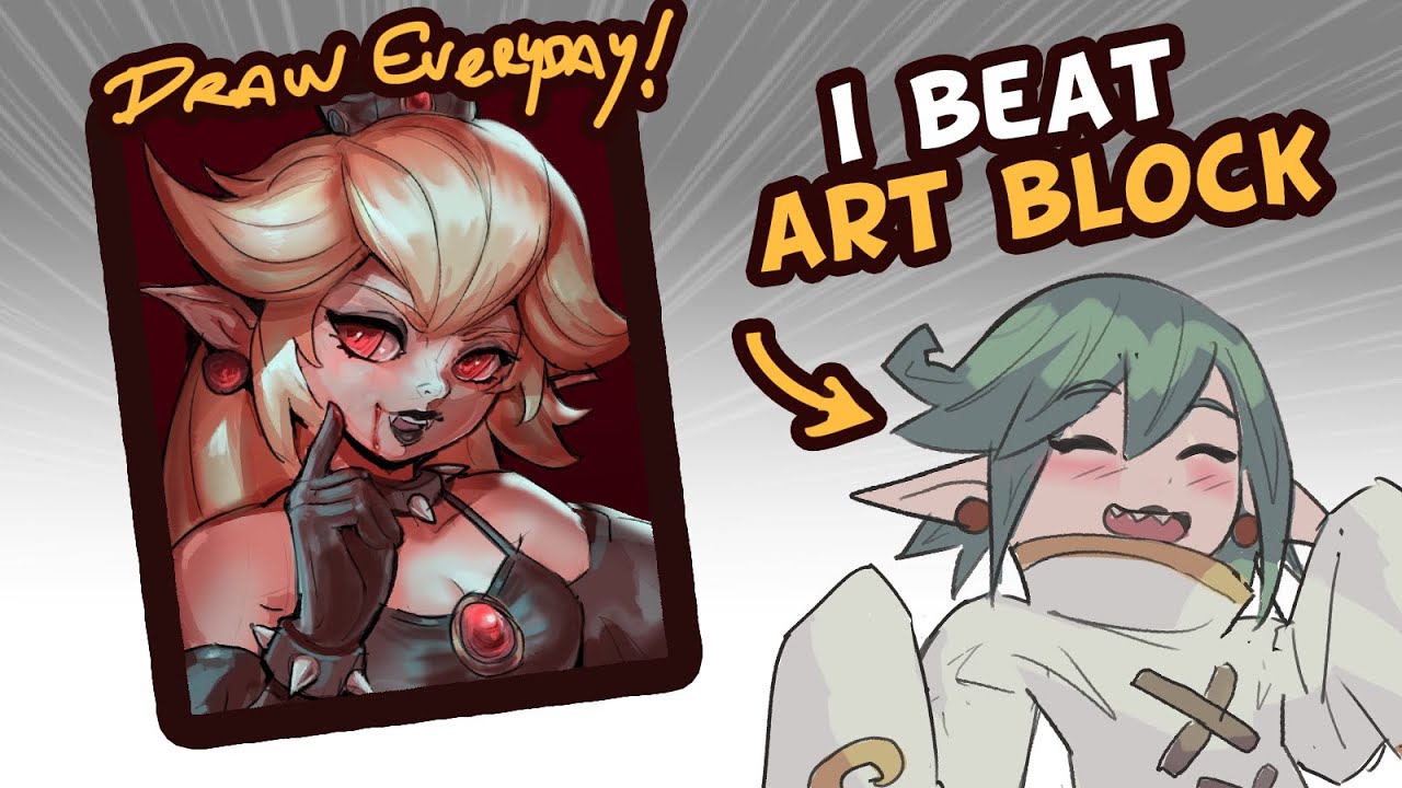 How I BEAT Art Block FOREVER - What No One Tells You!
