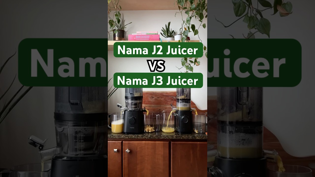 Nama J2 vs Nama J3 which one is best for you? Discount code in description #namajuicer #juicing