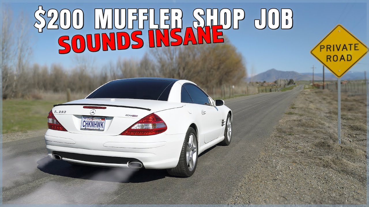 I Paid a Muffler Shop $200 to Make the Chickenhawk LOUD