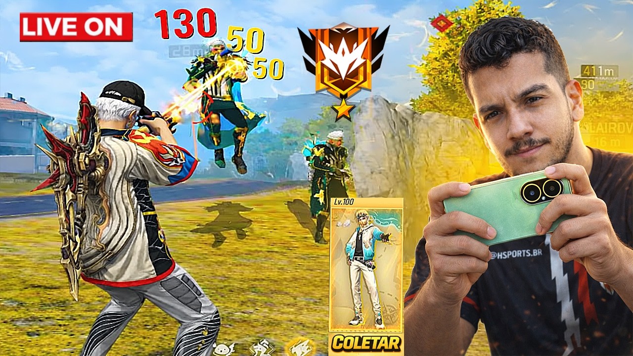 🔥 RANKEADA INSANA RUMO AO ELITE ☠️ SHAO AO VIVO 🔴