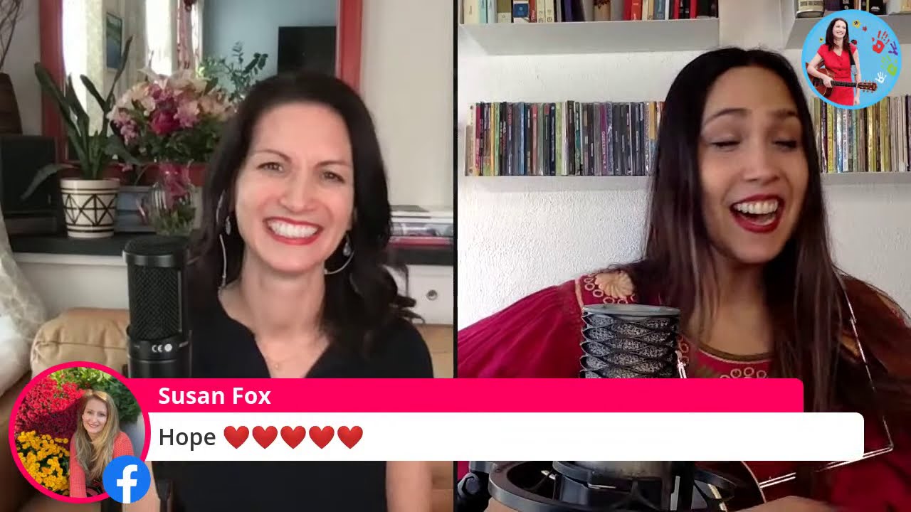 Sing with Suzi Live Online with Sonia De Los Santos! Monday, March 15th, 2021