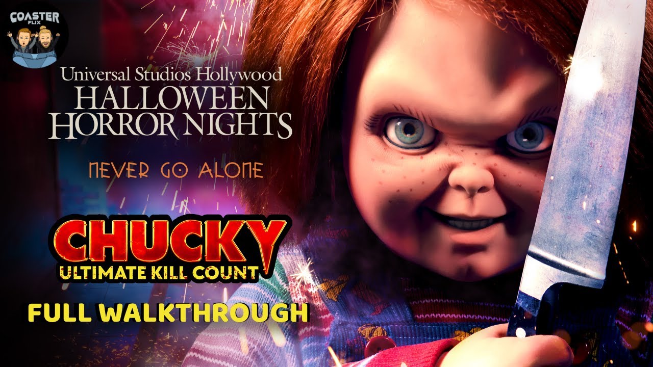 Chucky: Ultimate Kill Count Universal Studios Hollywood HHN 2023 Full Walkthrough