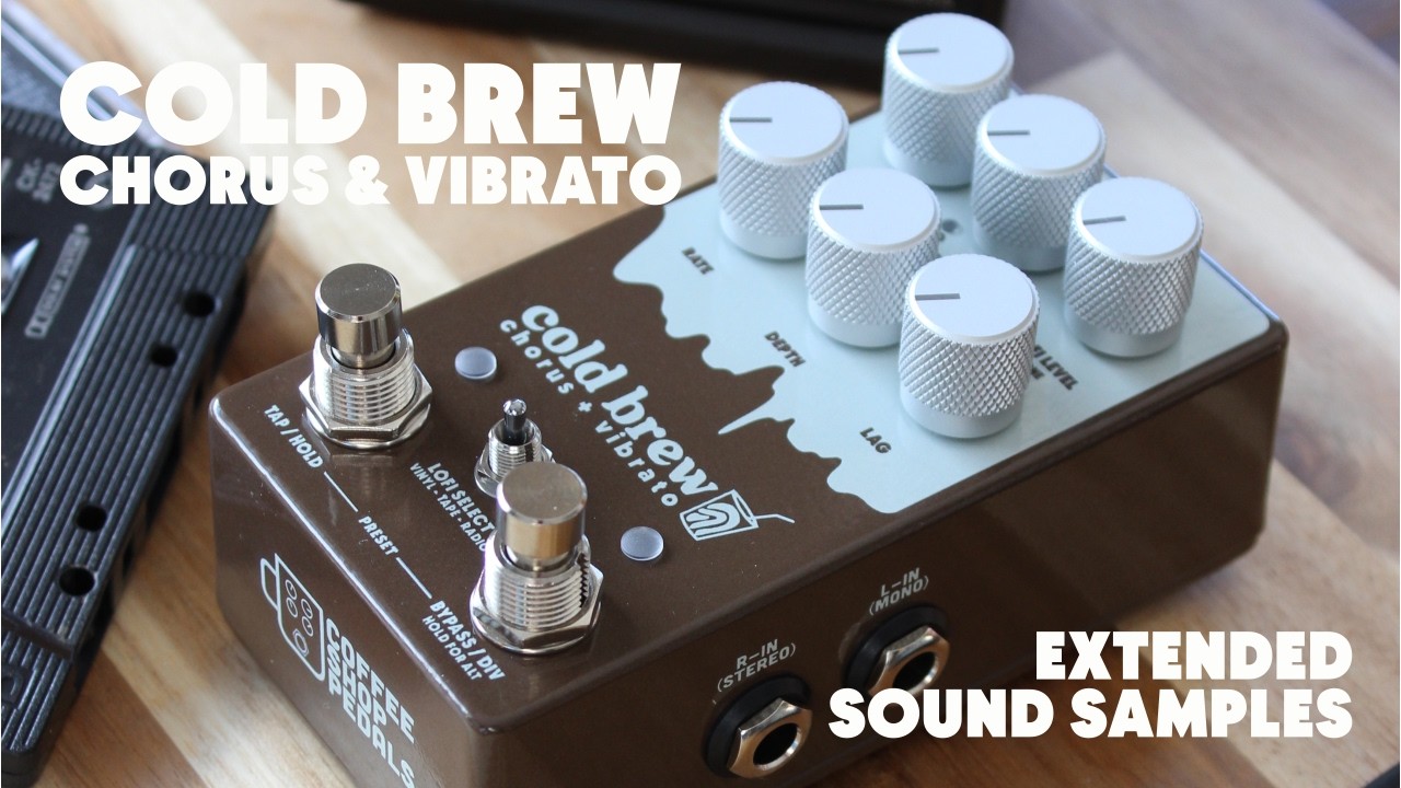 Cold Brew Chorus & Vibrato - Extended Sound Samples