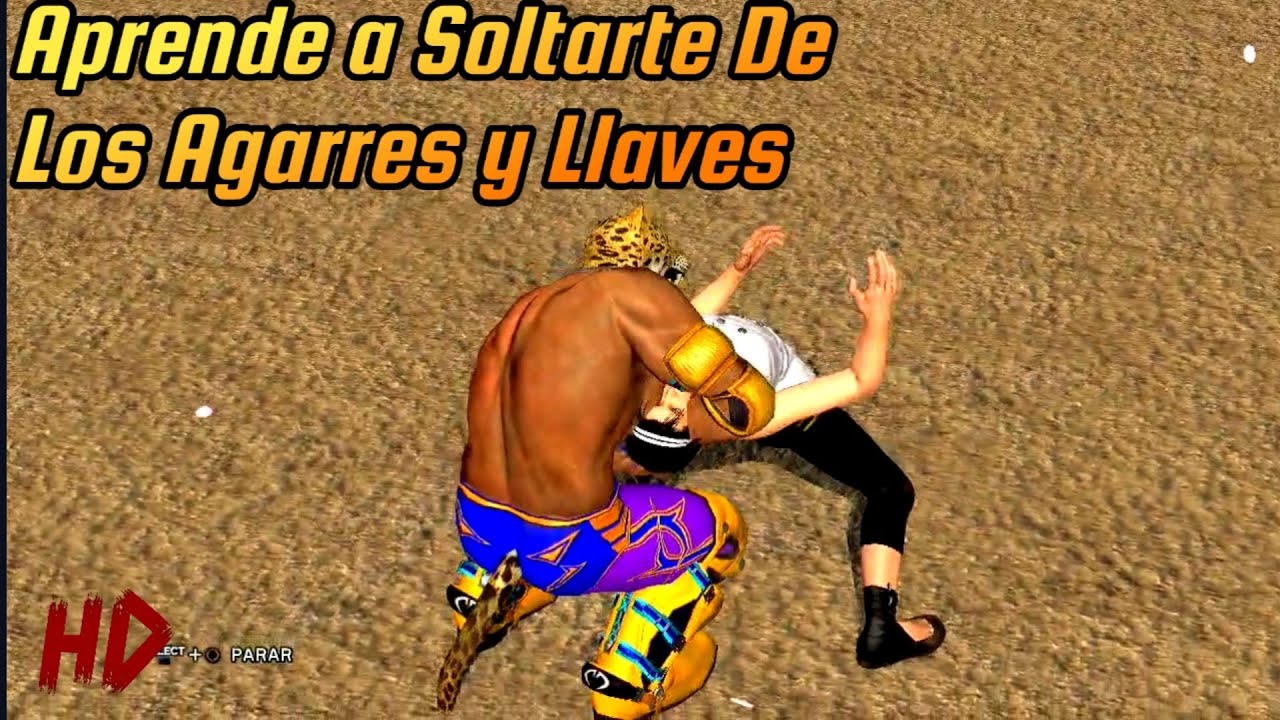 Aprende a Soltarte De Los Agarres y Liberarte De Las Llaves En Tekken