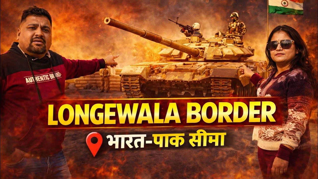 Rajasthan Diaries : ❤️Longewala Border और War Memorial | 1971 युद्ध की वीरगाथा 🇮🇳