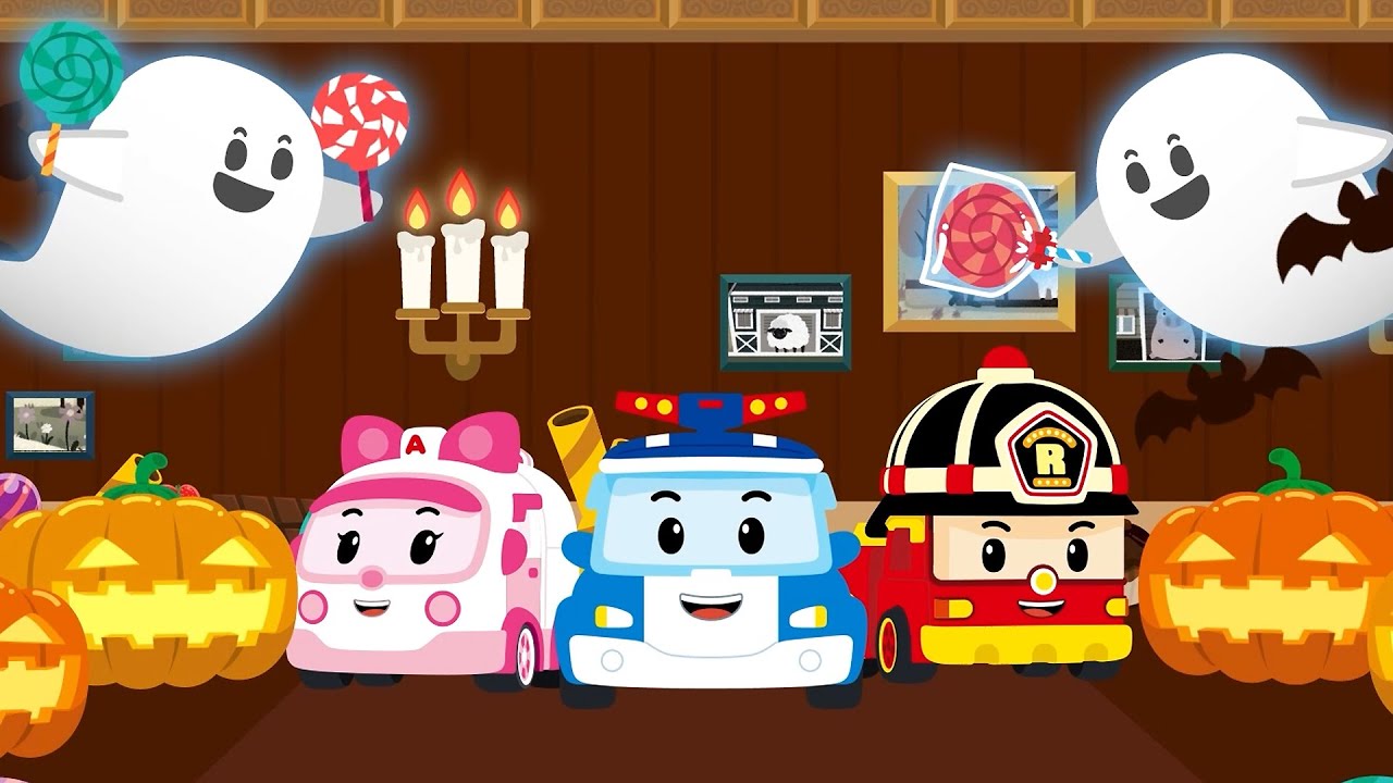 Robocar POLI Halloween Speciale 2 | Cartone Animato e Canzoni per Bambini | Robocar POLI tivù
