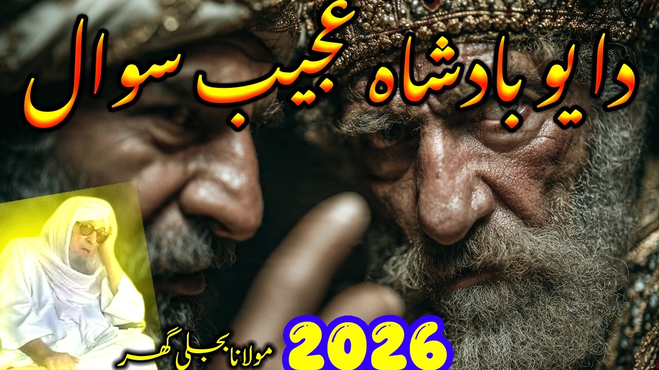 Yo Badshah ao ghareeb wazir qissa pashto bayan 2026 | pashto islamic waqiat 2026