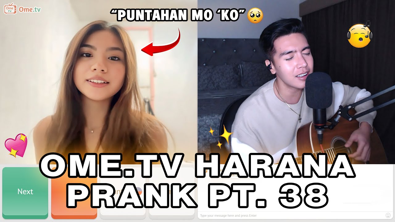 OME.TV HARANA PRANK PART 38 (MILES OCAMPO ?😮) LAUGHTRIP + KILIG MOMENTS 💘 | Edwin Hurry Jr.