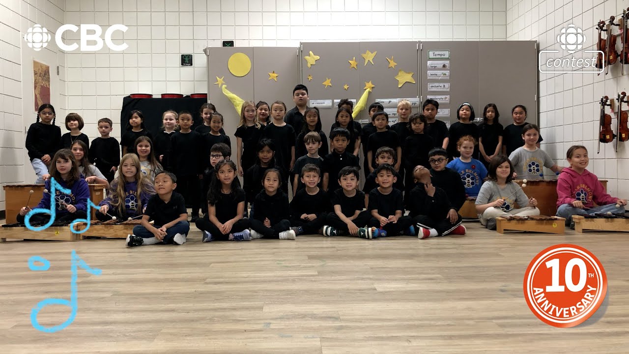 "Au clair de la lune" - École Belmont (Gr. 1-2 Choir) 