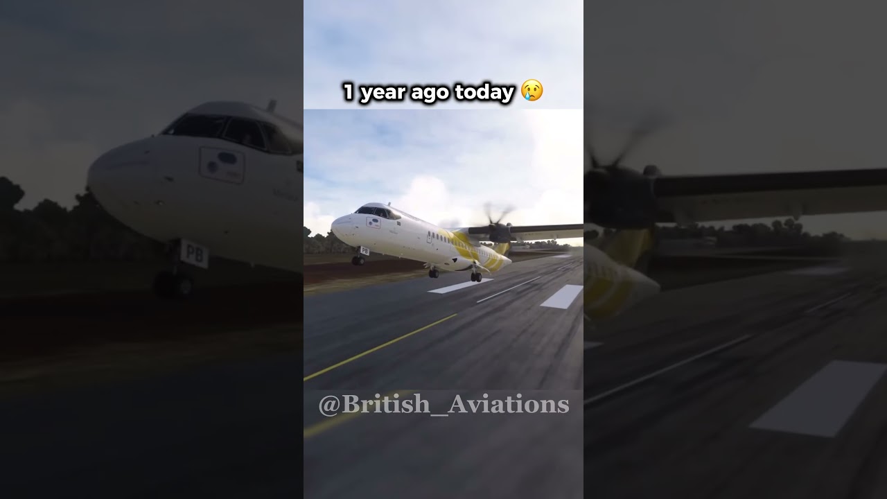 Voepass 2283 &bull; 1 Year Later #shorts #airplane #aviation #airline #crash #sad #brazil #plane #rip