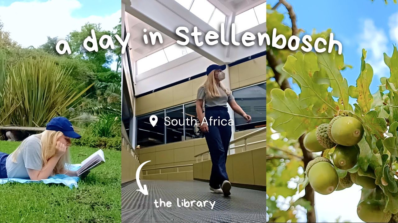 A Day In Stellenbosch | South African University