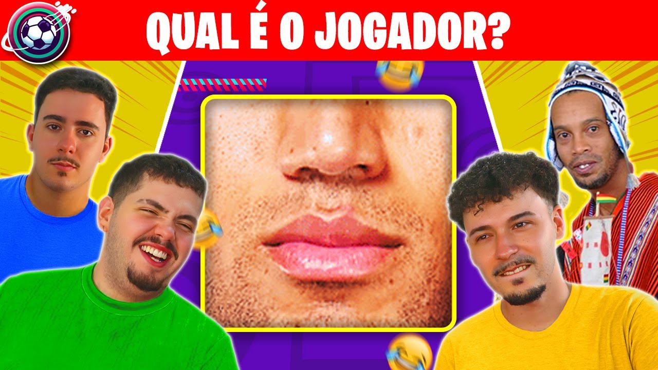 ADIVINHE O JOGADOR PELA PARTE DO ROSTO 