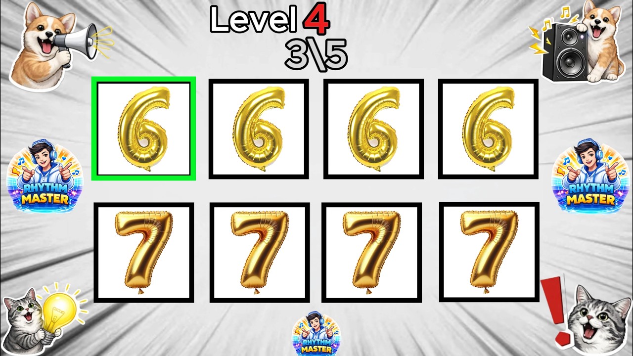 Say The Word On Beat Challenge | Level 1 - 5 | Level Easy to Insane