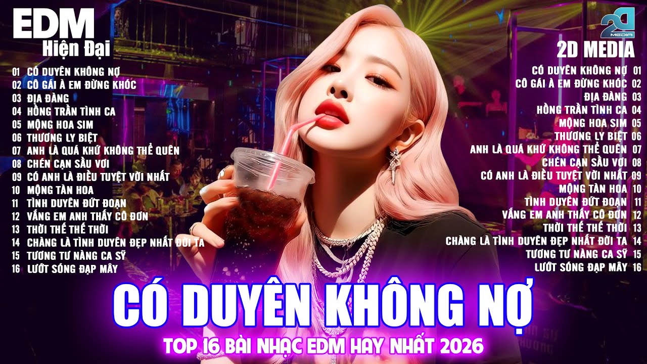 Top 16 Bài Nhạc EDM Hay Nhất 2026🎼 NHẠC EDM TIKTOK TRIỆU VIEW - BXH Nhạc Trẻ Remix    Nghe Là Nghiện