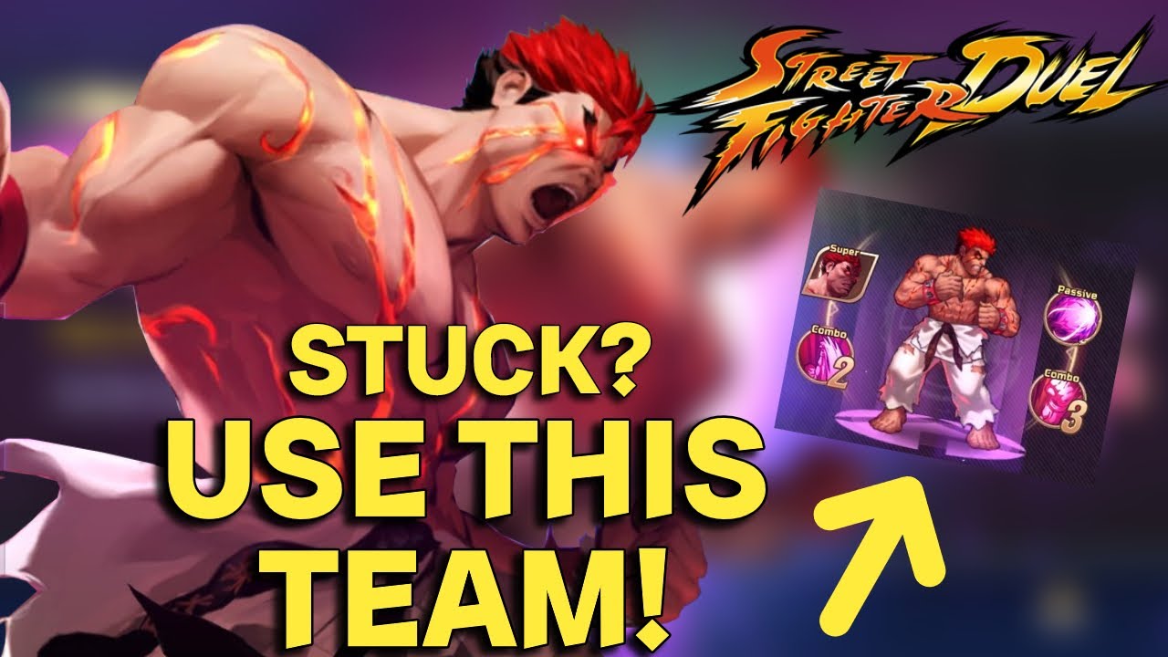 THE PERFECT Team for Challenge Chapters 1 to 9 | Street Fighter Duel