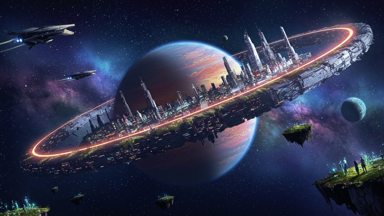 25 INSANE Future Space Cities That Will Actually Exist | Orbital Megastructures 2050