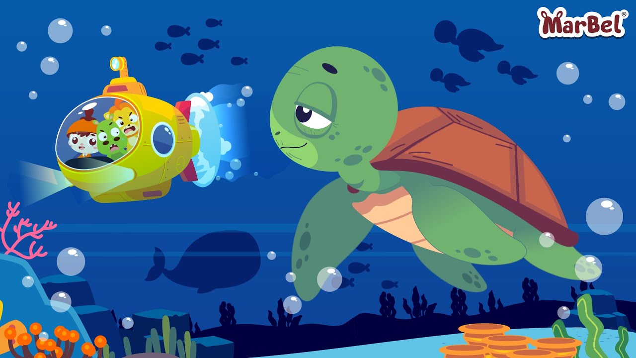 Bertemu Penyu 100 Tahun | Animal Rescue | Marbel | Mari Belajar Sambil Bermain | Game Edukasi Anak