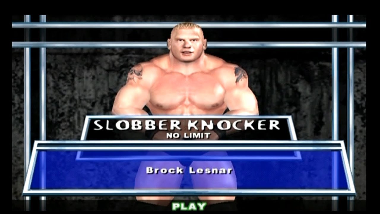 SLOBBER KNOCKER - NO TIME LIMIT | PERFECT SCORE | Brock Lesnar | WWE SmackDown! Here Comes The Pain
