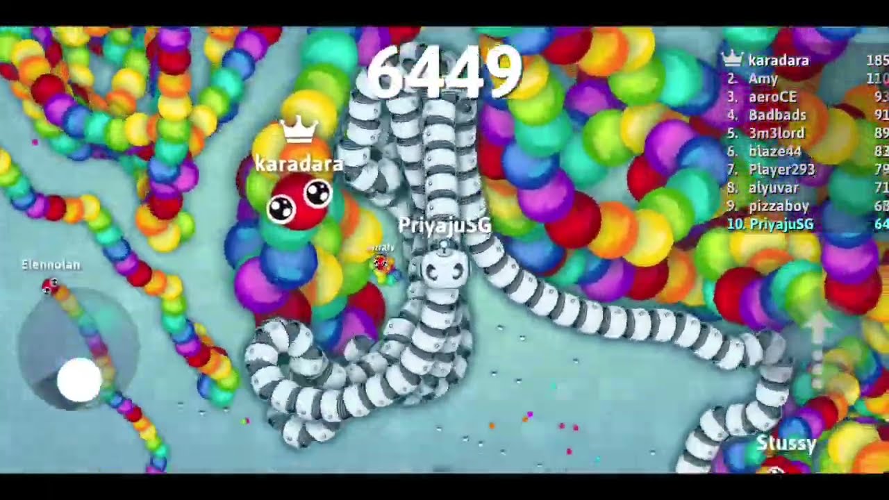 Snake.io 🐍 Python Snake Vs Rainbow Snakes Fight 🐍 Best Epic Snake io Gameplay #3 #snakeio
