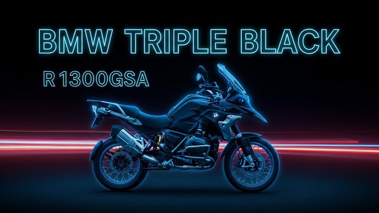 2026 BMW R1300GSA Triple Black – Stealth Tourer Review