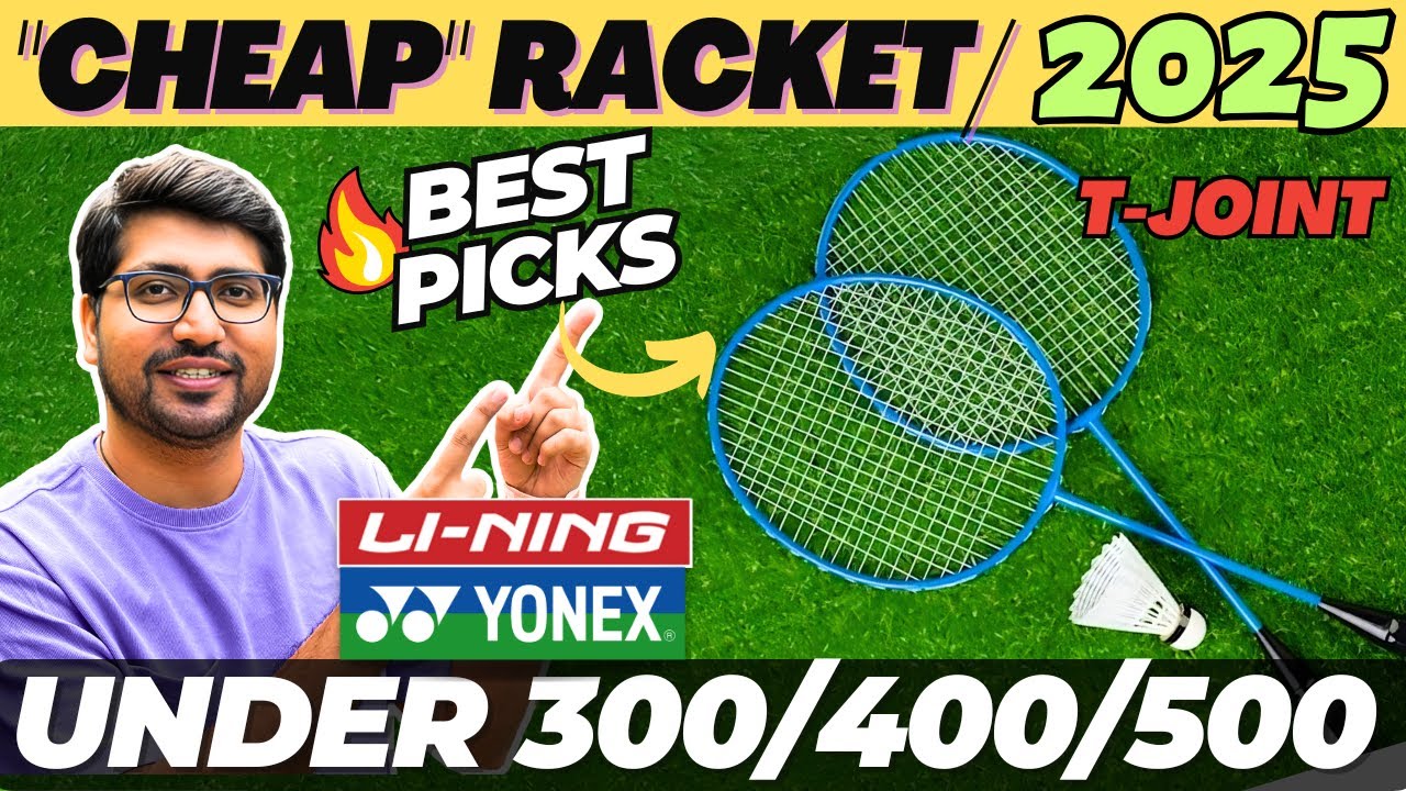Best Badminton Rackets Under 500⚡Top 5 Rackets in 2025⚡Best Badminton Racket 2025⚡