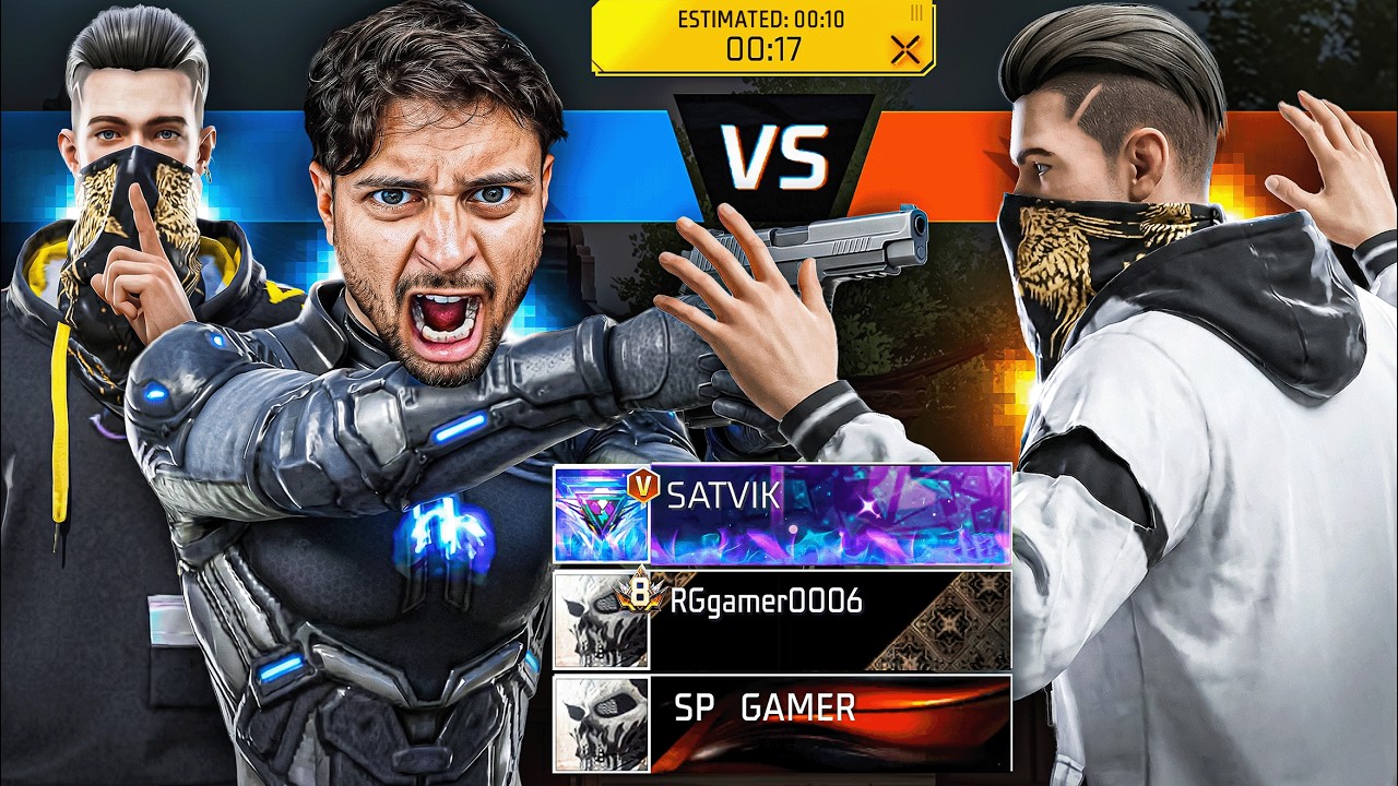 SATVIK And Me Vs ANGRY YouTuber 😡Kya Hua MATCH Me ?