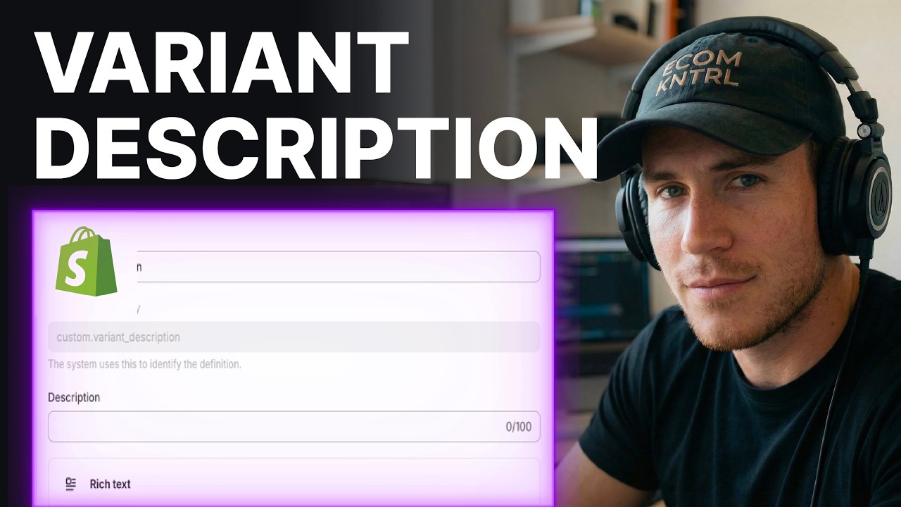 How to Add Different Description per Variant in Shopify (2026) | Variant Text Setup