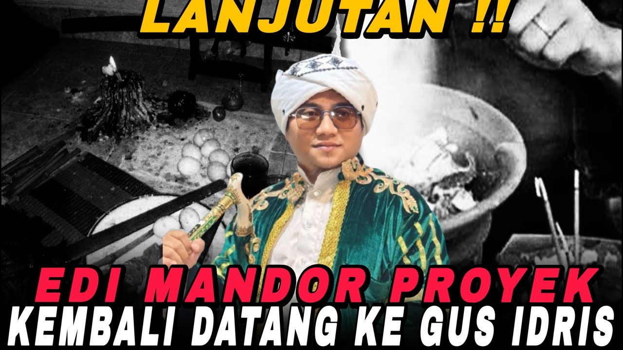 MANDOR PROYEK REL KERETA API KEMBALI DATANGI GUS IDRIS !!