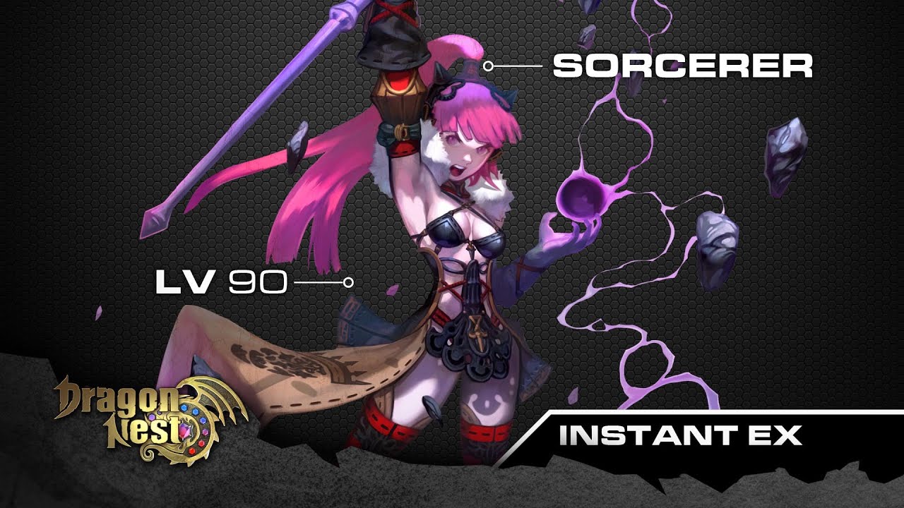 Dragon Nest SEA: Sorceress Level 90 Instant EX