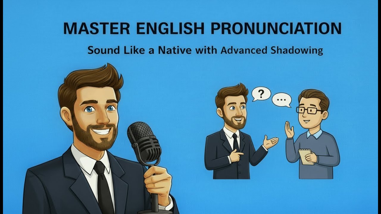 How to Speak English Naturally | Advanced Shadowing Technique for Better Pronunciation | Learn Eng