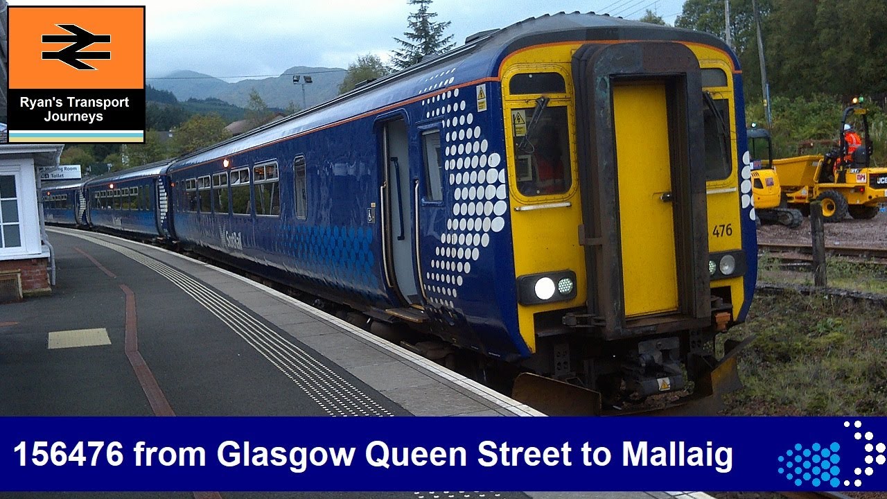 156476 from Glasgow Queen Street to Mallaig